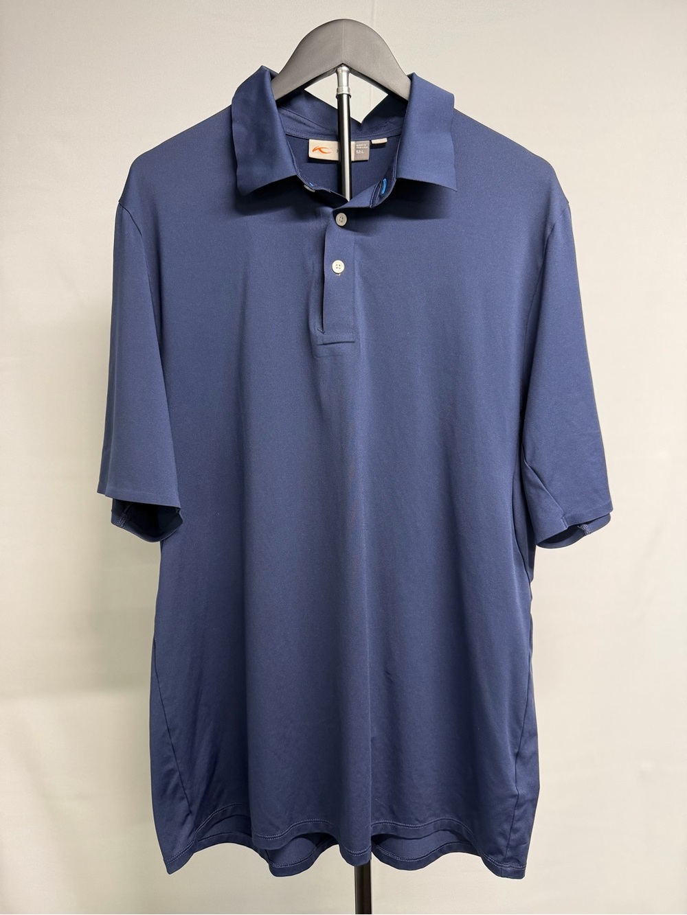 Men's Classic Performance Golf Polo in Navy - Size Large